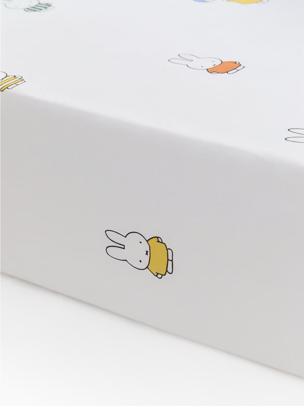 NEW MIFFY H&M Home Collection Patterned Cotton Fitted Sheet